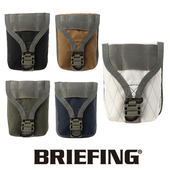 ブリーフィング ブリーフィング ゴルフ BRIEFING GOLF BRG223G32 SCOPE BOX POUCH XP WOLF GRAY 小物入れ ポーチ スコープ レーザー距離計ケース