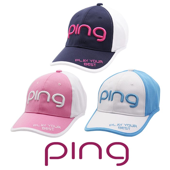 ピン ピン ゴルフ PING 36814 HW-L2303 COLOR SCHEME CAP レディース キャップ 2023年モデル ゴルフ 帽子 CAP