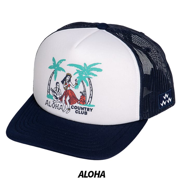 バーズ・オブ・コンドル BIRDS OF CONDOR TEMC2F08 ALOHA HAT キャップ 帽子 ゴルフ メッシュ