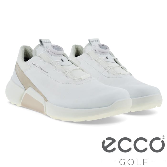 エコー ecco 108504-58336 BIOM H4 BOA スパイクレス ゴルフシューズ バイオム ハイブリッド ボア ダイヤル式 WHITE/GRAVEL