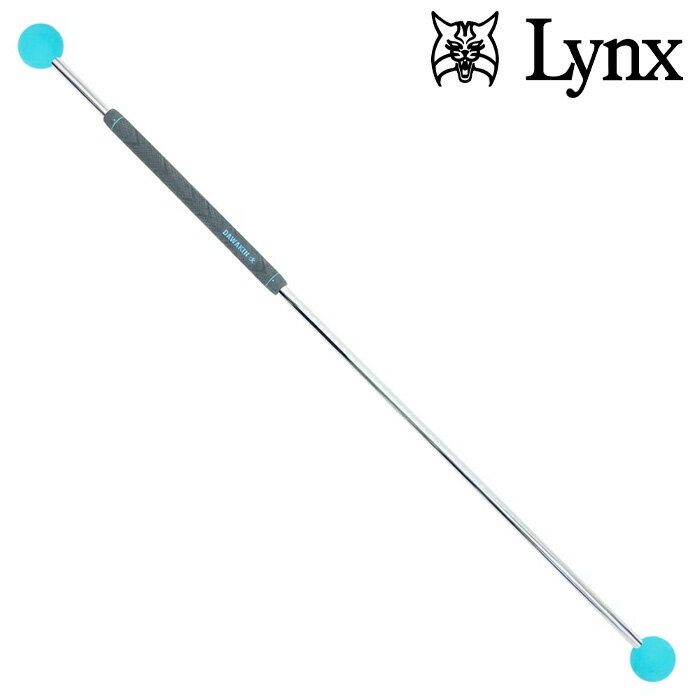 リンクス LYNX ダワ筋 スティック スタンダード ターコイズ/グレー ゴルフ 飛距離アップ 筋力 体幹 DAWAKIN STICK 練習器