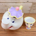 ディズニー わけあり アウトレット 美女と野獣 ポット 夫人 チップ 貯金箱 陶器 バンク 正規メーカー 訳あり 箱つぶれ 新品 商品に異常なし! チップくん ...