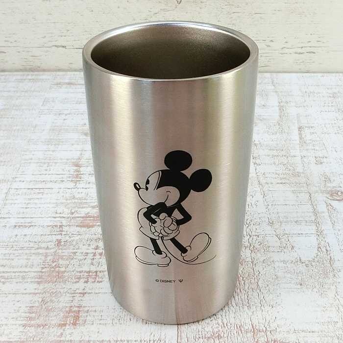 ディズニー ミッキーマウス ステンレス 2重 タンブラー 300ml 無料 ギフトラッピング カップ コップ お..