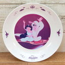 ウィズマウス 楽天市場店で買える「【ポイント10倍】 ディズニー 新品 プリンセス ジャスミン アラジン プレート L 22cm ランチ プレート 皿 食器 お土産 おみやげ 魔法の絨毯」の画像です。価格は1,100円になります。