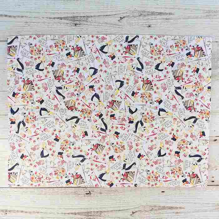 ディズニー 通販 おみやげ お土産 ふしぎの国のアリス ランチクロス 【白】 ナプキン アリス ランチ お弁当