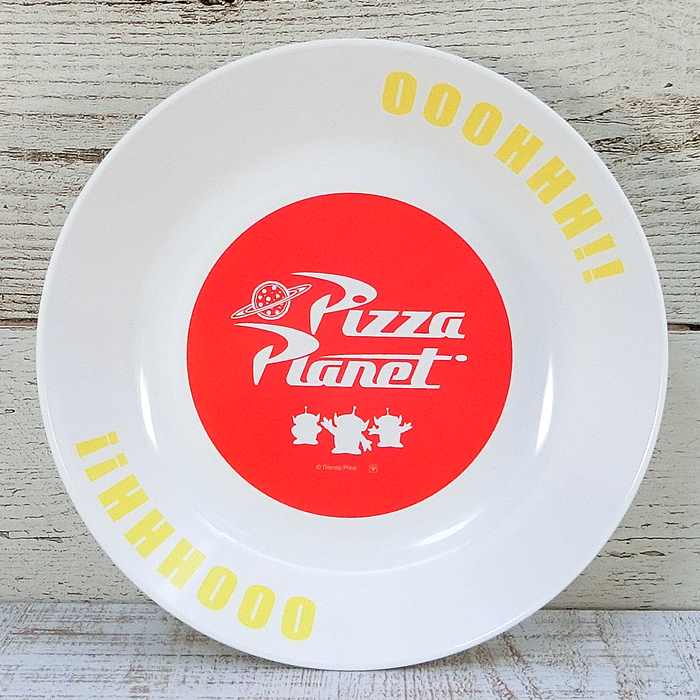 樂天商城 - ディズニー 通販 新品 トイストーリー ピザ プラネット プレート 【 Mサイズ】 18cm ランチ プレート 皿 食器 お土産 おみやげ トイ・ストーリー