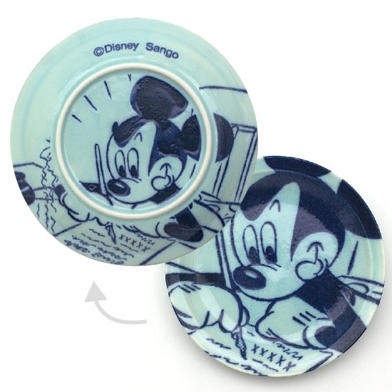 ディズニー 通販 ミッキーマウス ズームアップ コミックアート プレート 【Sサイズ16.5cm】 無料 ギフト ラッピング ギフト おみやげ お土産 皿 ミッキー 日本製