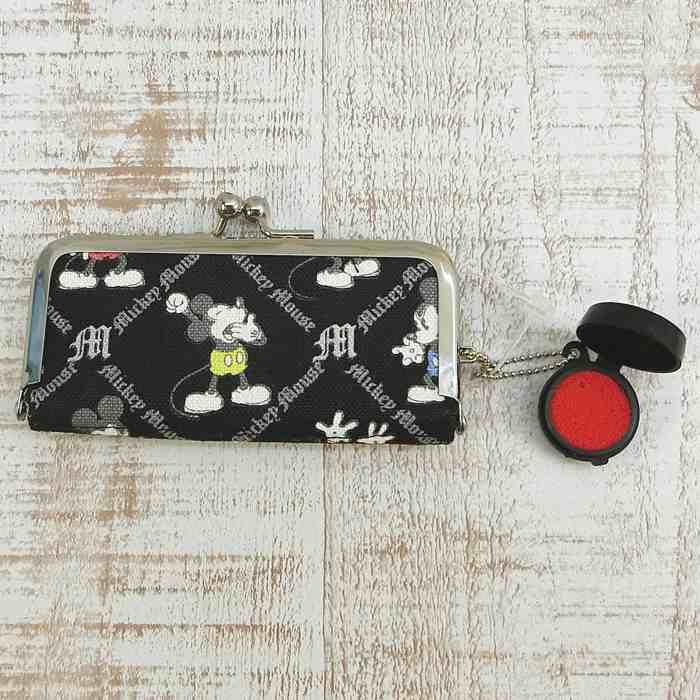 ディズニー 通販 カラー ミッキーマウス 印鑑 ケース ハンコ 朱肉付き 【ブラック】 無料ギフトラッピング ミッキー ギフト お土産 おみやげ 国内正規品 デ...