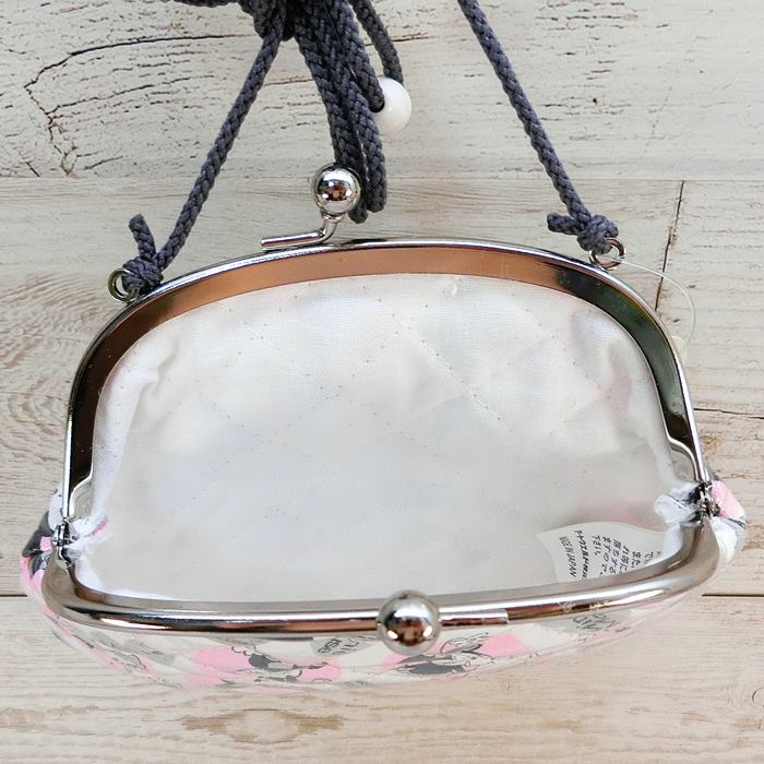 【1点のみ】 ディズニー 通販 日本製 国内正規品 デッドストック ミニーマウス フェイシーズ ビッグ がま口 コインケース 小銭入れ 無料 ギフト ラッピング お土産 おみやげ 財布 ミニー