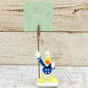 ディズニー 通販 ドナルドダック メモホルダー メモクリップ メモスタンド 無料ギフトラッピング カードスタンド フィギュア ドナルド