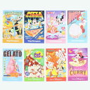 東京ディズニーリゾート ディズニー 通販 パークフード メモ 8個セット メモパッド 無料 ギフトラッピング メモ帳 TDR おみやげ お土産 ディズニーランド...