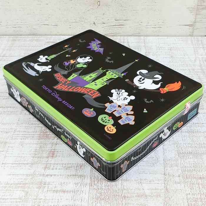 【9/19発売】 2024年 アソーテッド クッキー 缶入り ディズニー 通販 ハロウィーン ゴースト 紙箱 無料ギフトラッピング ハロウィン 東京ディズニーリゾート TDR ディズニーシー ディズニーランド お土産 おみやげのサムネイル