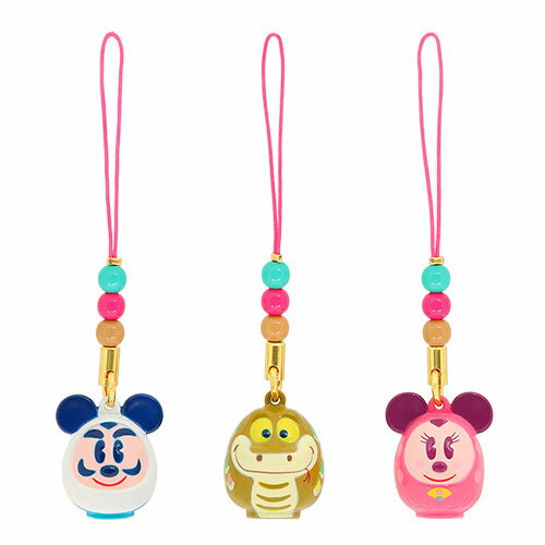 【2025 12/2発売】 東京ディズニーリゾート 通販 ディズニー ニューイヤー 鈴 マスコット 3個 セット 根付け キーホルダー 無料 ギフト ラッピング おみやげ お土産 正月 ねつけ キーホルダー キーチェーン スズ すずのサムネイル