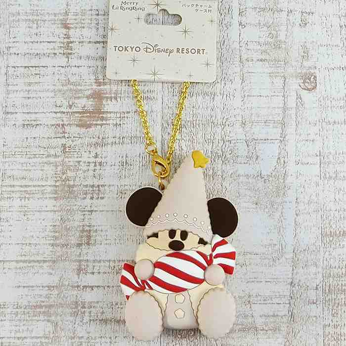【24年11/8発売】 クリスマス リルリンリン バッグチャーム 東京ディズニーリゾート ディズニー 通販 おみやげ お土産 ミッキーマウス 無料 ギフト ラッピング TDR ディズニーシー ディズニーランドのサムネイル
