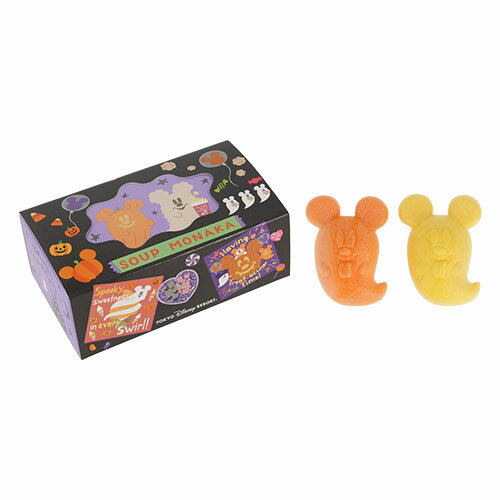 2025年 スープ もなか ディズニー 通販 ハロウィーン ゴースト ミッキーマウス 無料ギフトラッピング ハロウィン 東京ディズニーリゾート TDR ディズニーシー ディズニーランド お土産 おみやげ ミッキー おばけ 最中 菓子のサムネイル