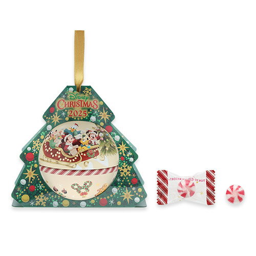 【25年11/10発売】 ディズニークリスマス キャンディ 缶 オーナメント 東京ディズニーリゾート ディズ..