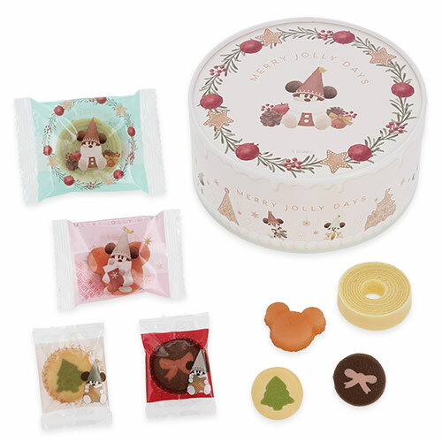 【24年11/8発売】 クリスマス リルリンリン アソーテッド スウィーツ 東京ディズニーリゾート ディズニー 通販 おみやげ お土産 ミッキーマウス 無料 ギフト ラッピング TDR ディズニーシー ディズニーランドのサムネイル