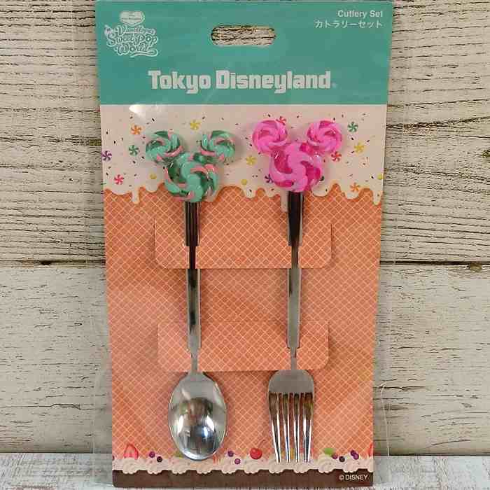 樂天商城 - 東京ディズニーリゾート 通販 ディズニー ヴァネロペ パルパルーザ カトラリー セット おみやげ お土産 無料 ギフト ラッピング TDR ディズニーシー ディズニーランド シュガーラッシュ フォーク スプーン
