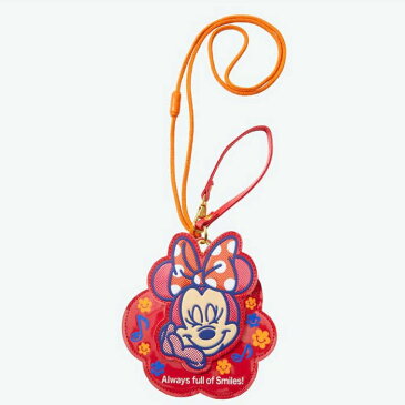 東京ディズニーリゾート ディズニー ミニーマウス ダイカット コインケース パスケース ICカード ケース 無料ギフトラッピング ミニー TDR ディズニーランド ディズニーシー 財布 定期入 小銭入れ おみやげ お土産 財布 スイカ パスモ ネックストラップ ICカードホルダー