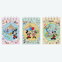 東京ディズニーリゾート The Tokyo Disney Resort シリーズ ディズニー 通販 オールキャラクター メモ 3個セット 無料 ギフトラッピング...