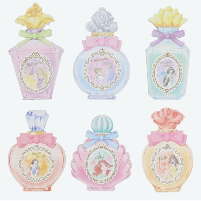 東京ディズニーリゾート ディズニー 通販 プリンセス 香水 ボトル メモ 6個セット ギフトラッピング TDL ディズニーリゾート ディズニーシー メモパッド ...