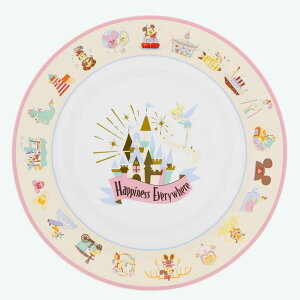 東京ディズニーリゾート ディズニー 通販 ハピネス エブリウェア カラフル プレート 無料ギフトラッピング TDR ディズニーランド ディズニーシー ミッキー 仲間達 おみやげ お土産 皿