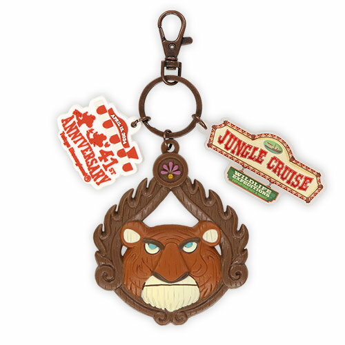 東京ディズニーランド 41周年 ディズニー 通販 キーチェーン ジャングルクルーズ おみやげ お土産 無料ギフトラッピング TDL ディズニーリゾート ディズニーシー キーホルダーのサムネイル