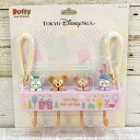 東京ディズニーシー ディズニー 通販 ダッフィー 仲間達 4連 キーフック シェリーメイ ジェラトーニ ステラルー TDS ディズニーリゾート ディズニーランド