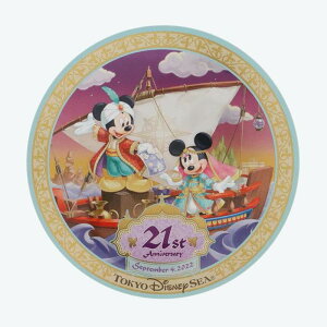 東京ディズニーリゾート ディズニー 通販 おみやげ お土産 TDS21周年 缶バッジ 無料 ギフト ラッピング ディズニーシー ディズニーランド 缶バッチ