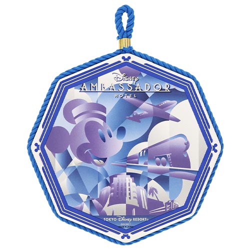 東京ディズニーランド ディズニー 通販 アンバサダーホテル 限定 鍋敷き 無料ギフトラッピング TDL ディズニーリゾート ディズニーシー おみやげ お土産 アンバサダー 【 日本製 】のサムネイル