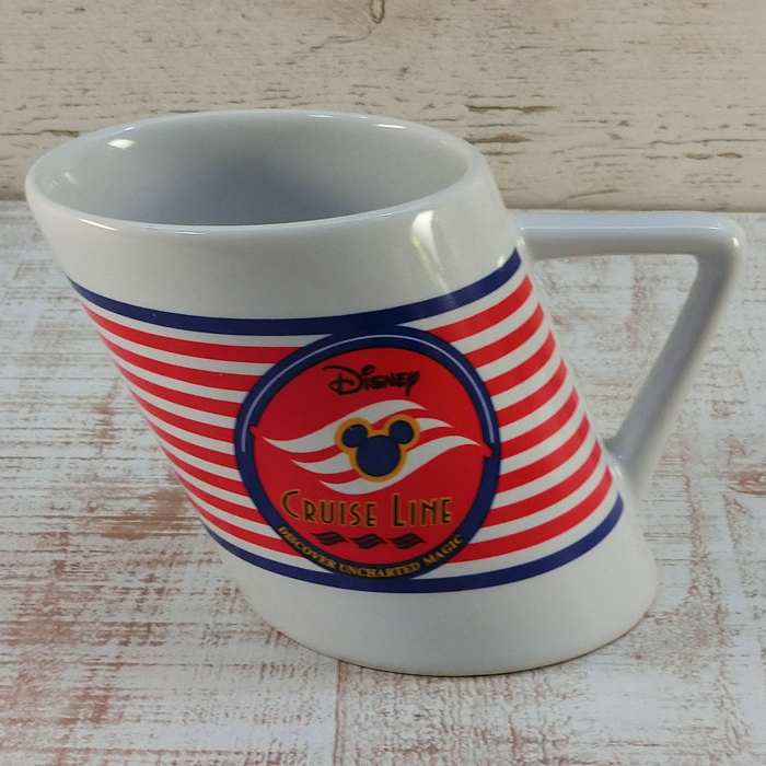 ディズニー クルーズライン 乗船者 限定 ロゴ 煙突形 マグカップ 無料ギフトラッピング DCL ミッキー ..
