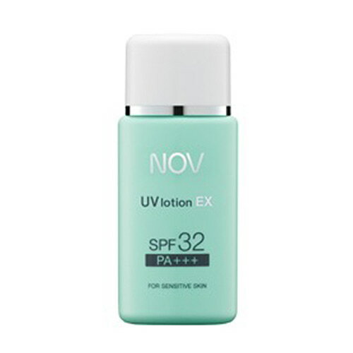 【3/1限定クーポン配布中】ノブ UVローションEX 35ml 日焼け止め SPF32 PA+++ 敏感肌 顔用 体用 化粧下地 ウォータープルーフ 子供 無香料 無着色 低刺激 NOV 国内正規品