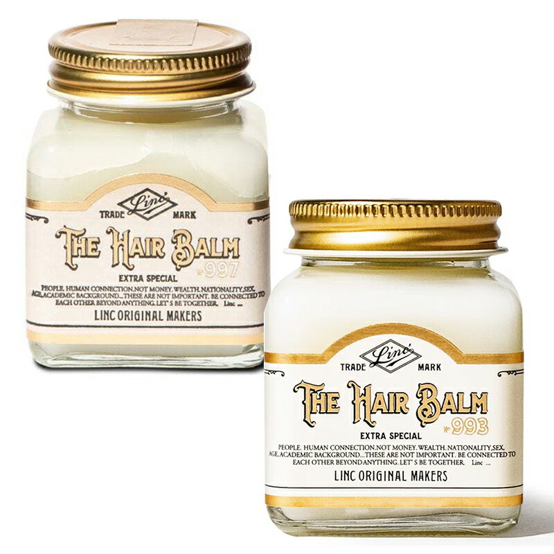 THE HAIR BALM 993 997 ヘアバーム 70g リンク オリジナル メーカーズ スタイリング ヘアオイル ツヤ感 濡れ感 国内正規品 あす楽 LINC ORIGINAL MAKERSのサムネイル