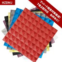 HZDMJ 10枚入り 50*50*5cm ピラミッド 吸音材 防音パネル カーオーディオ 吸音ボード 吸音シート 防音シート 防音 壁 スポンジ 緩衝材 ピアノ 消音 デッドニング 吸音材質ポリウレタン 防音 防音材 フェルト 遮音材 きゅうおん材 楽器 防音剤 部屋用 ウレタン 楽器