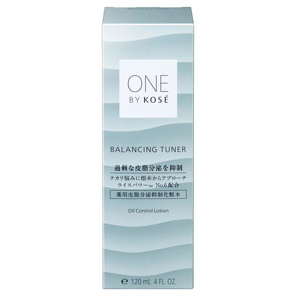 コーセー ONE BY KOSE ワンバイコーセー バランシング チューナー 120ml 医薬部外品 【薬用皮脂分泌抑制化粧水】