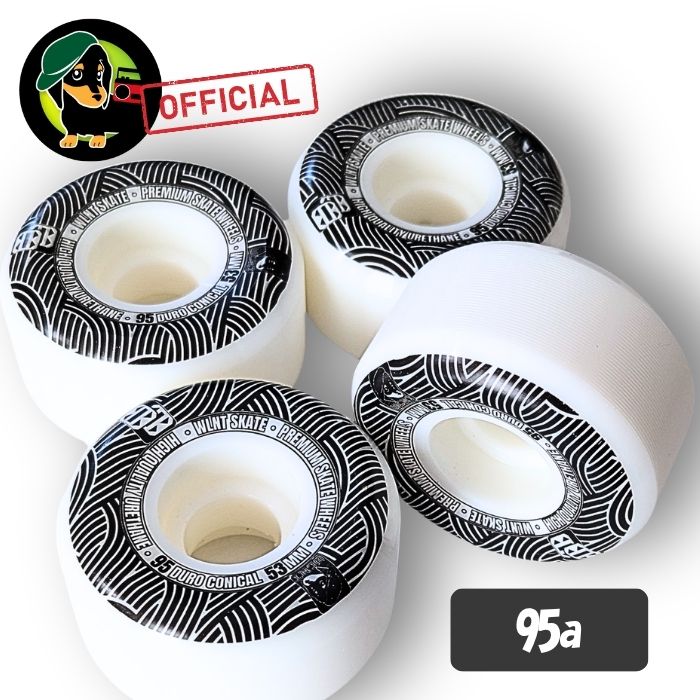 スケボー ウィール 95a 53mm スケートボード スケボー サーフスケート ロングボード サフスケ ロンスケ スケートボードパーツ スケートボード部品 クルーザー ミニクルーザー ウィール 消耗品 交換 カスタム