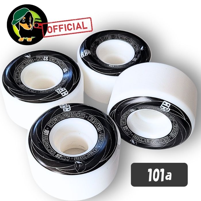 Street Sports - 【ウィール　101a 52mm】 スケートボード スケボー サーフスケート ロングボード サフスケ ロンスケ スケートボードパーツ スケートボード部品 クルーザー ミニクルーザー ウィール 消耗品 交換 カスタム