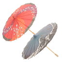 ledmomo 傘 番傘 紙傘 踊り傘 和傘 七五三 インテリア ミニ 和風 和柄 舞踊小物 デコレーション 飾り 油紙傘 飾り用 2本セット