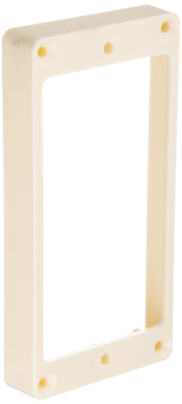 SCUD エスカッション ストレート リア ライトアイボリー MR-RLIハムバッカー用エスカッションストレートリアプラスティックライトアイボリー