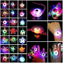 キッズおもちゃ Led 光る指輪 ブレスレット 光る リング オモチャ 回転可能 光り物玩具 ライブ コンサート 縁日おもちゃ 文化祭 子供会 花火大会ハロウィン クリスマス新年会 誕生日プレゼ(3)