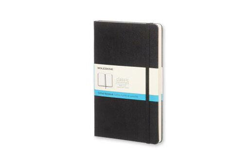 モレスキン(Moleskine) ノート クラシック ノートブック ハードカバー ドット方眼 ラージサイズ ブラック QP066J モレスキン(Moleskine) ノート クラシック ノートブック ハードカバー ドット方眼 ラージサイズ ブラック QP066J