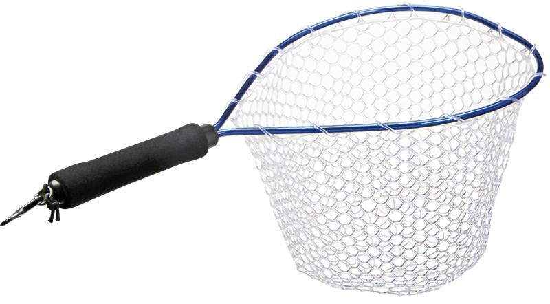 プロックス(PROX) ラバーランディングネット ショートグリップ 12型/枠青/ネットクリア PX70412CB ラン..