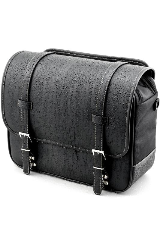 ヘンリービギンズ(Henly Begins) デイトナ バイク サイドバッグ 18L インナー防水 サドルバッグ DHS-32 プレーン 34198