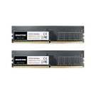 【メモリ DDR4】GIGASTONE 16GBx2枚 (32GB Kit) DDR4 2666MHz (2400MHz or 2133MHz) PC4-21300 (PC4-19200/17000) CL19 1.2V UDIMM 288 ピン アンバ(2)