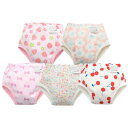 トレーニングパンツ 女の子 5枚組 3層 トレパン トイレトレーニング 110cm F4005E-110-20