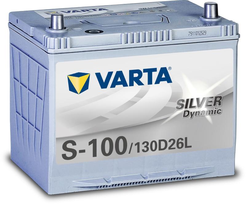 VARTA(バルタ) Silver Dynamic S-100/130D26L 国産車用バッテリー アイドリングストップ車/充電制御車/..