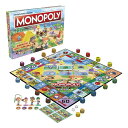 ハズブロ(HASBRO) モノポリー あつまれ どうぶつの森 キッズボードゲーム、子供にやさしい家族ゲーム、8才以上 2~4人のプレイヤーで遊ぶ面白いボードゲー...