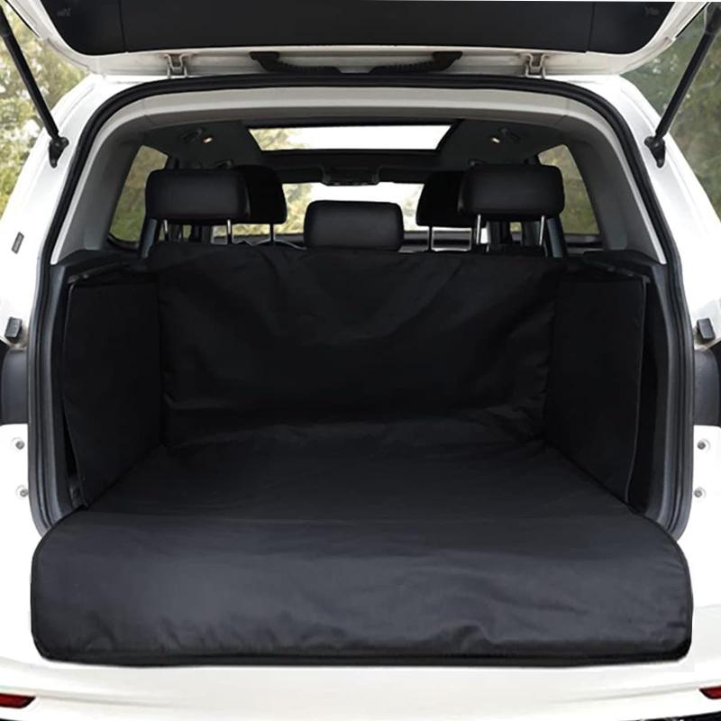 Temiry 車用 ラゲッジマット 撥水 荷台マット 汚れに強い 後部座席 滑り止め カーゴマット 600D オック..