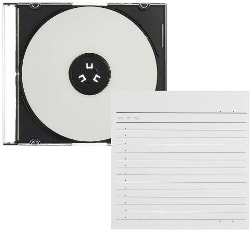 オーム(OHM) CD-R52Xデータ用10Pスリムケース オーム(OHM) CD-R52Xデータ用10Pスリムケース