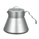 HARIO (ハリオ) V60メタルコーヒーサーバー 500ml シルバー O-VCSM-50-HSV